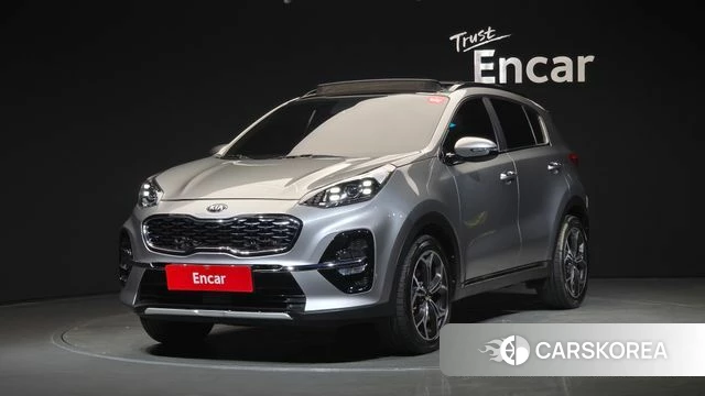 Kia Sportage The Bold 2020 Серебристо-серый из Кореи