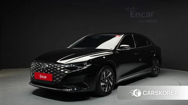Hyundai The New Grandeur IG Hybrid 2022 Черный из Кореи