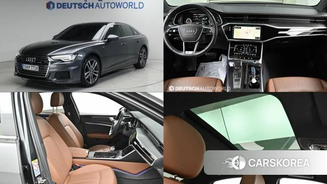 Audi A6 (C8) 2021 Серый из Кореи