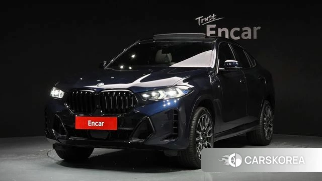 BMW X6 (G06) 2025 Синий из Кореи