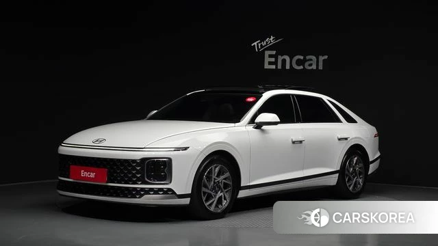Hyundai Grandeur (GN7) 2023 Белый из Кореи