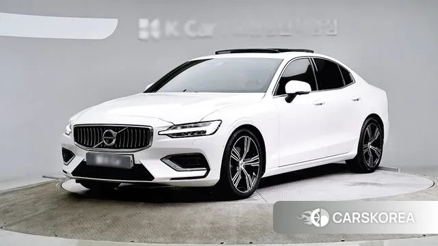 Volvo S60 3rd generation 2019 Белый из Кореи