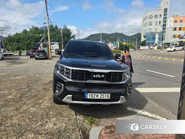 Kia Mohave Master 2023 Черный из Кореи