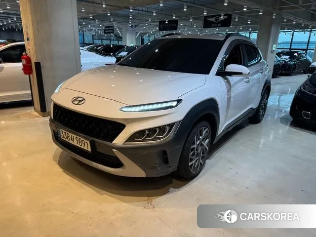 Hyundai The New Kona Hybrid 2022 Белый из Кореи