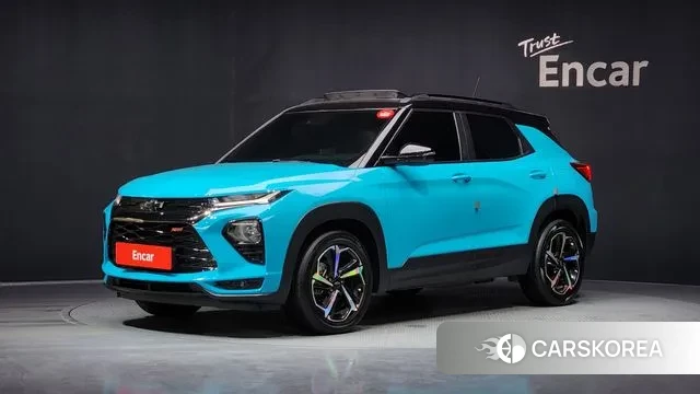 Chevrolet (GM Daewoo) Trailblazer 2020 Небесно-голубой из Кореи