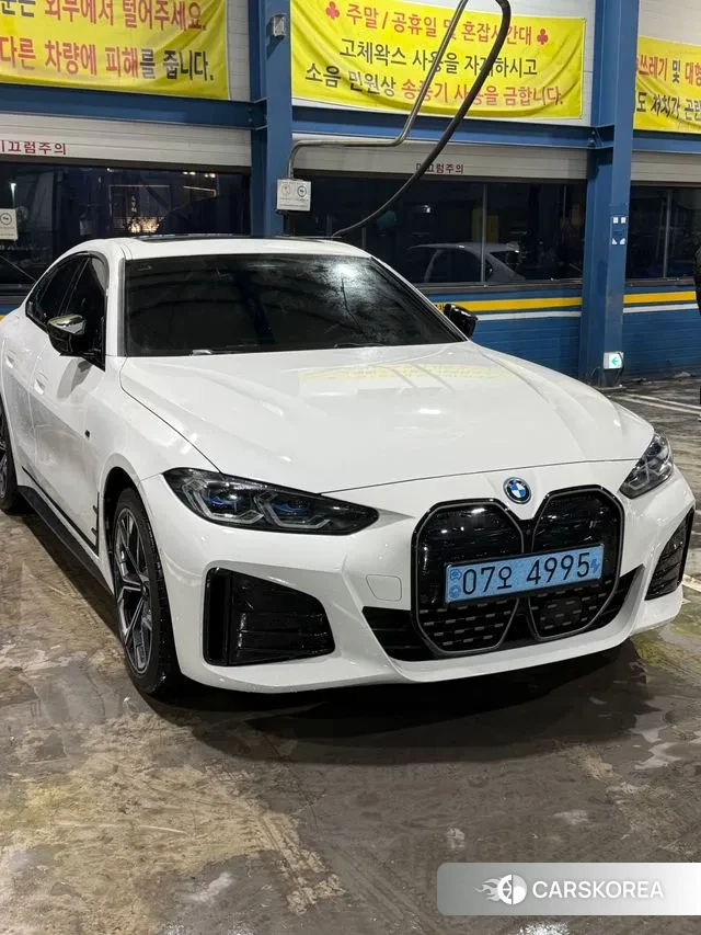BMW i4 2022 Белый из Кореи