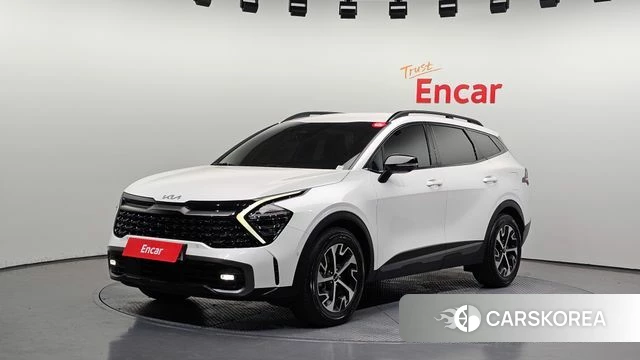 Kia Sportage 5th Generation Hybrid 2023 Белый из Кореи