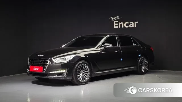 Genesis EQ900 2018 Черный из Кореи