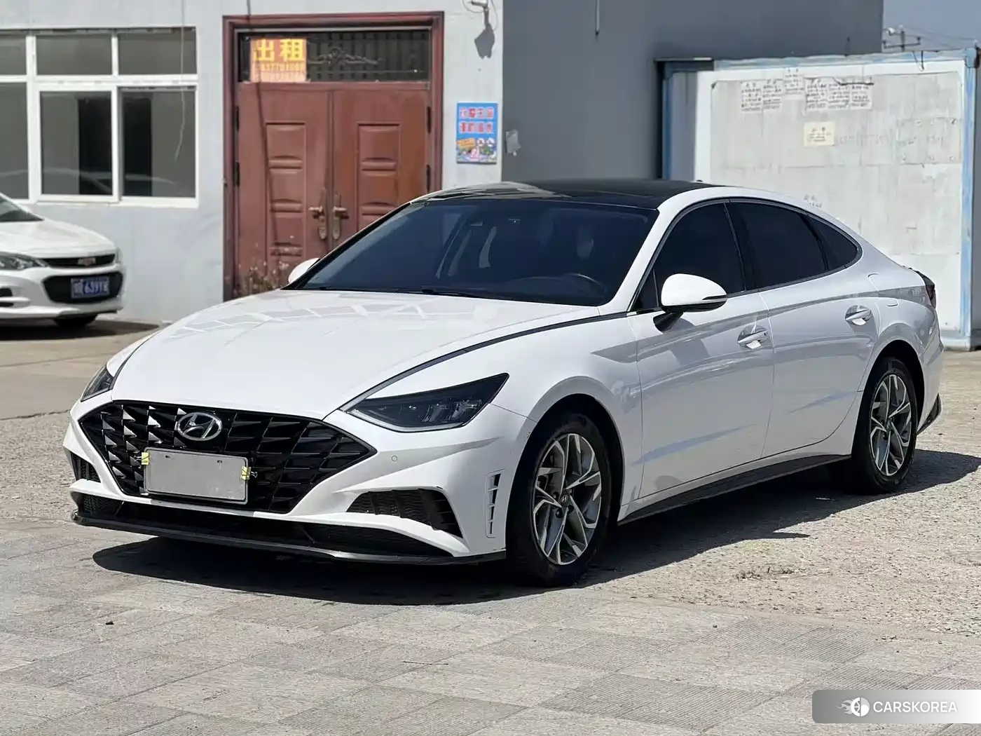Hyundai Sonata 2022 Белый из Китая