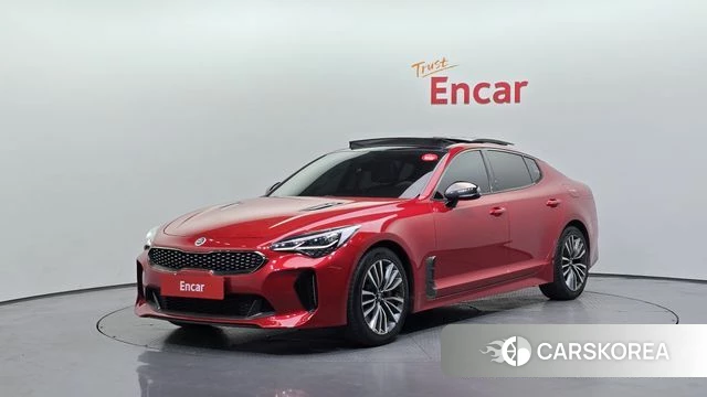 Kia Stinger 2018 Красный из Кореи