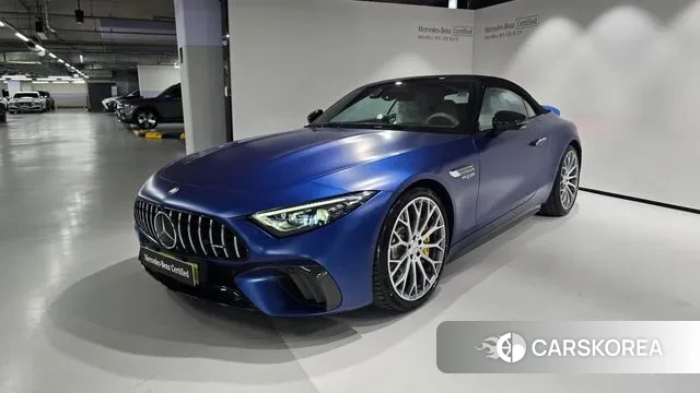 Mercedes-Benz SL-Class R232 2024 Синий из Кореи