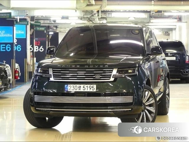Land Rover Range Rover 5th Generation 2023 Темно-зеленый из Кореи