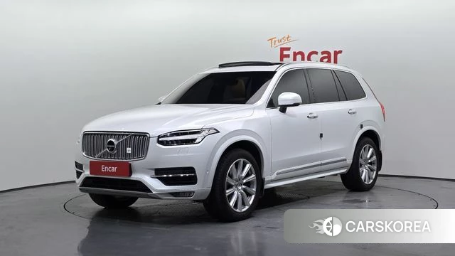 Volvo XC90 second Generation 2018 Белый из Кореи