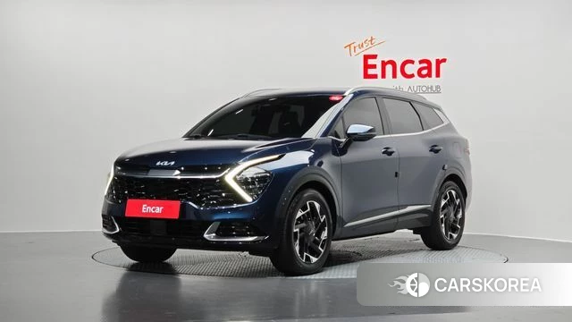 Kia Sportage 5th Generation 2022 Синий из Кореи