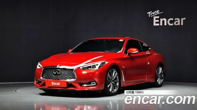 Infiniti Q60 (CV37) 2018 Красный из Кореи