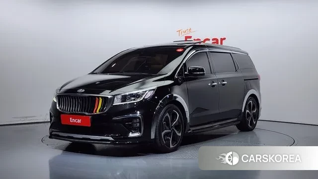 Kia The New Carnival 2018 Черный из Кореи