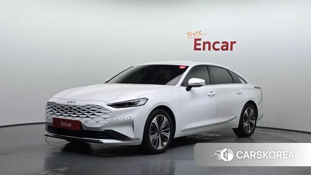 Kia K8 Hybrid 2022 Белый из Кореи