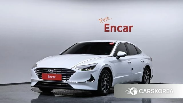 Hyundai Sonata Hybrid (DN8) 2021 Белый из Кореи