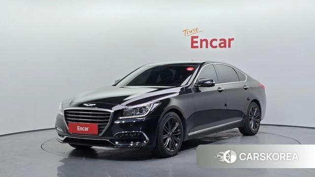 Genesis G80 2018 Черный из Кореи