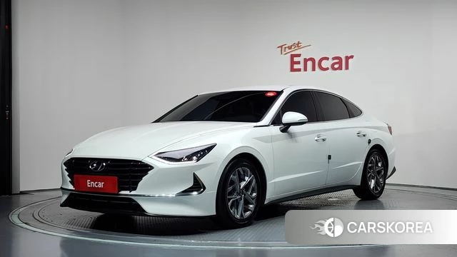 Hyundai Sonata (DN8) 2019 Белый из Кореи