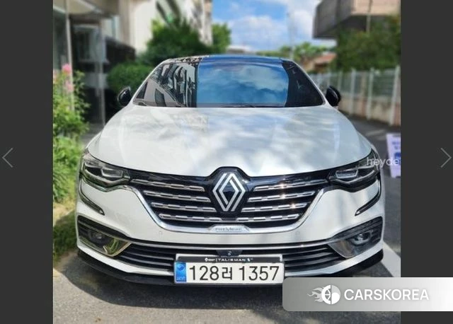 Renault Korea (Samsung) The New SM6 2022 Белый из Кореи