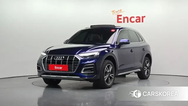 Audi Q5 (FY) 2021 Синий из Кореи