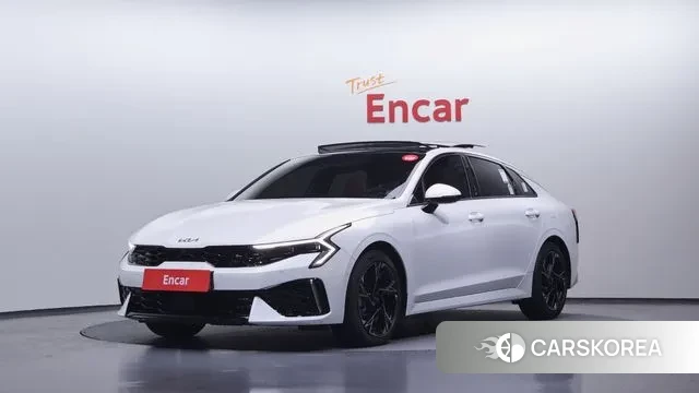 Kia The New K5 Hybrid 3rd generation 2023 Белый из Кореи
