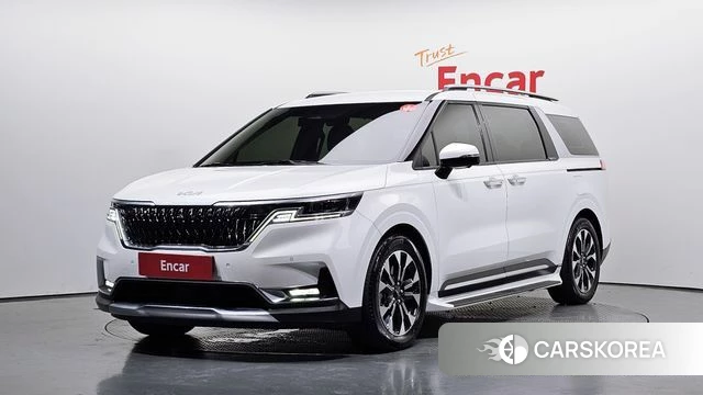 Kia Carnival 4th generation 2021 Белый из Кореи