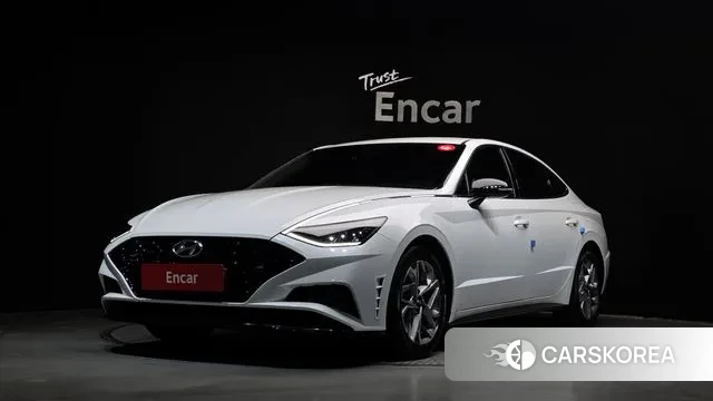 Hyundai Sonata (DN8) 2021 Белый из Кореи