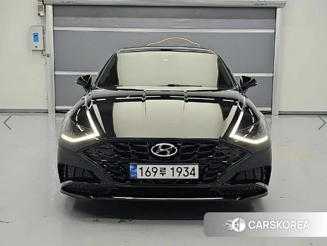 Hyundai Sonata (DN8) 2021 Черный из Кореи
