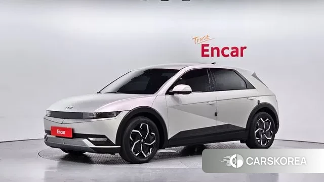 Hyundai Ionic 5 2021 Серебристо-серый из Кореи