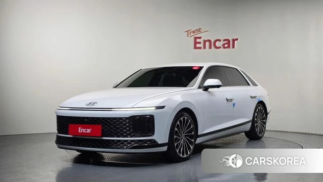 Hyundai Grandeur (GN7) 2023 Белый из Кореи