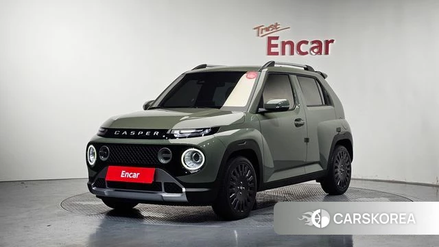 Hyundai Casper 2023 Светло-зеленый из Кореи