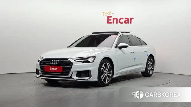 Audi A6 (C8) 2023 Белый из Кореи