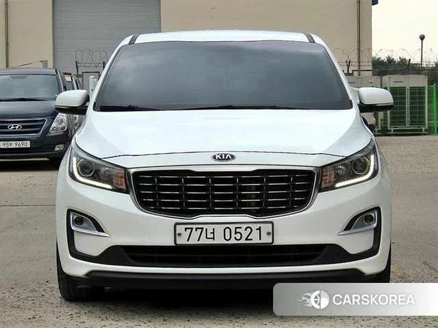 Kia The New Carnival 2019 Белый из Кореи