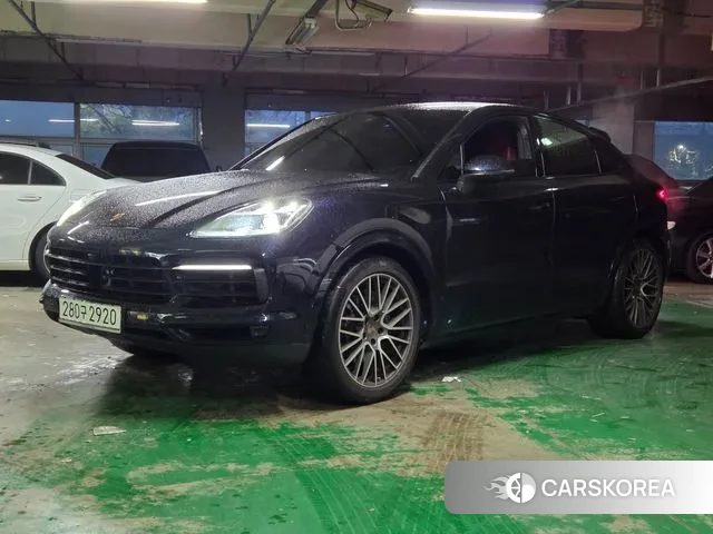 Porsche Cayenne (PO536) 2020 Черный из Кореи