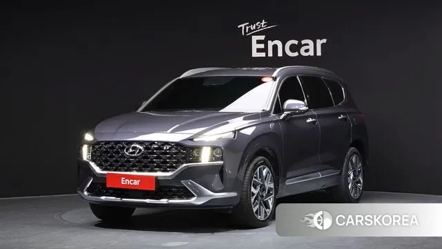 Hyundai The New Santa Fe 2020 Серый из Кореи