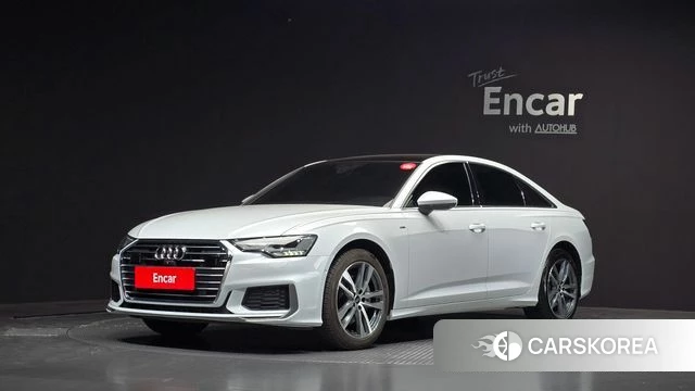 Audi A6 (C8) 2022 Белый из Кореи