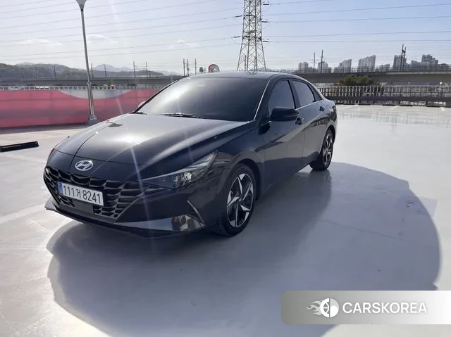 Hyundai Avante (CN7) 2020 Черный из Кореи