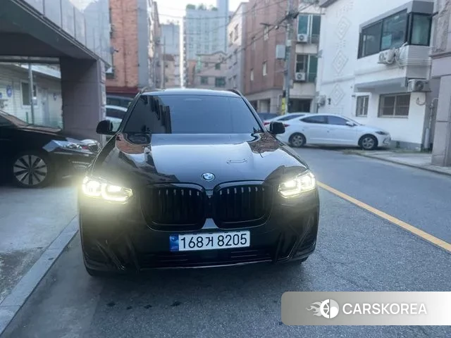 BMW X3 (G01) 2023 Черный из Кореи