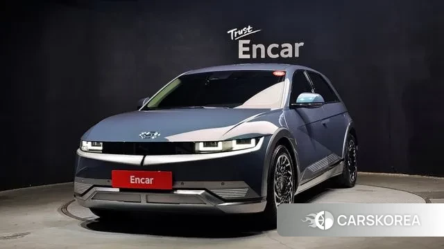 Hyundai Ionic 5 2022 Небесно-голубой из Кореи