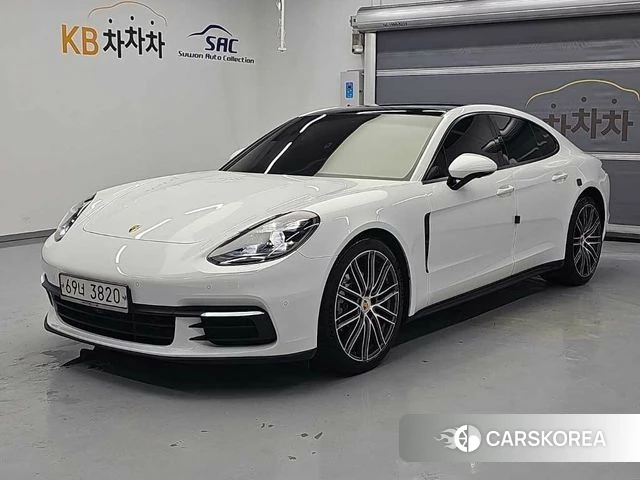Porsche Panamera (971) 2018 Белый из Кореи