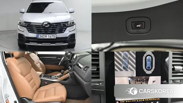 Renault Korea (Samsung) The New QM6 2023 Белый из Кореи