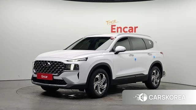Hyundai The New Santa Fe 2022 Белый из Кореи
