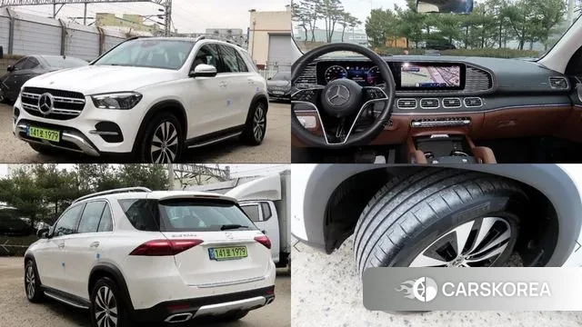 Mercedes-Benz GLE-Class W167 2025 Белый из Кореи