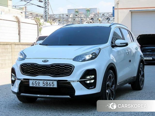 Kia Sportage The Bold 2019 Белый из Кореи