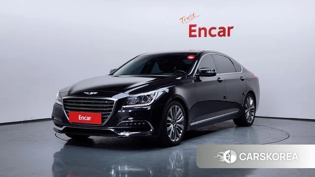 Genesis G80 2018 Черный из Кореи