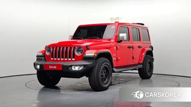 Jeep Wrangler (JL) 2020 Красный из Кореи