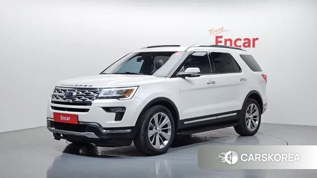 Ford Explorer 2018 Белый из Кореи