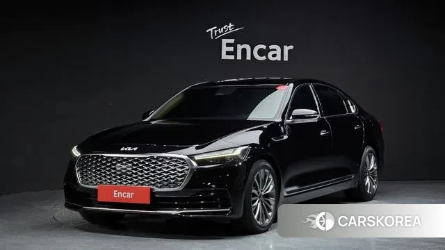 Kia The New K9 2nd generation 2023 Черный из Кореи